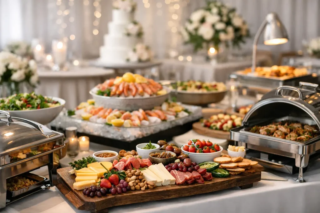 8 Wedding Buffet Setup Examples Guests Love