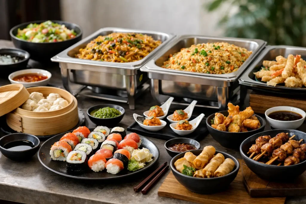 Asian Buffet Catering Menu Ideas for Every Event
