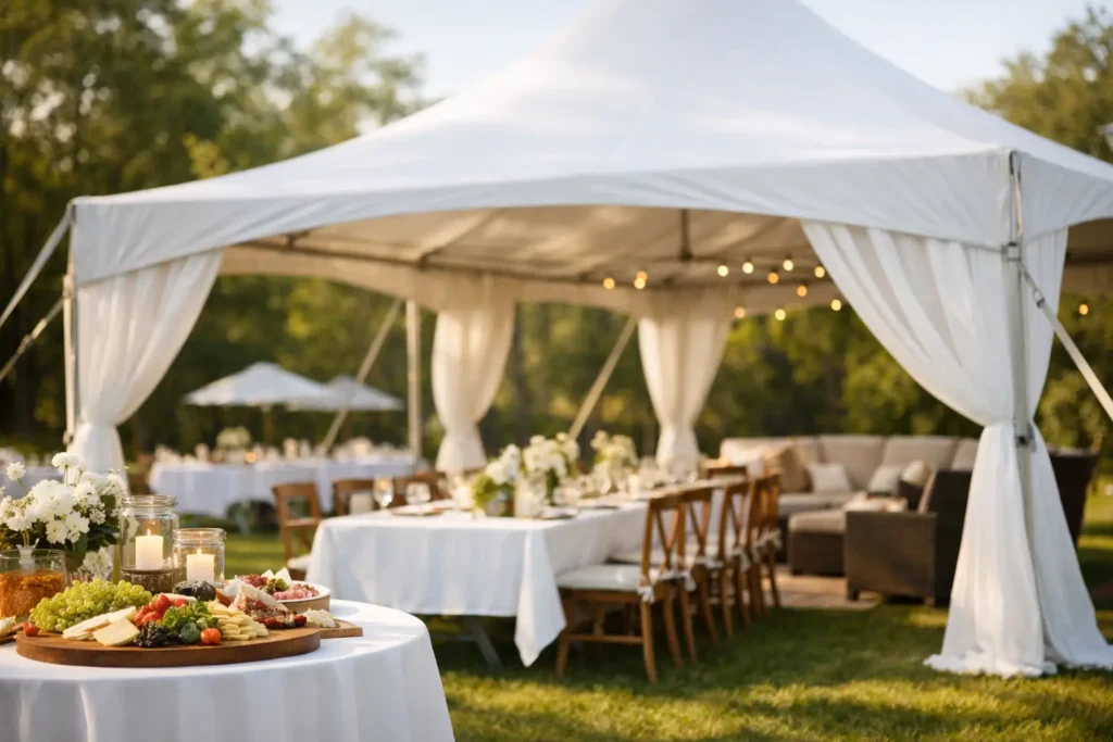 Canopy Rental for Outdoor Party Planning