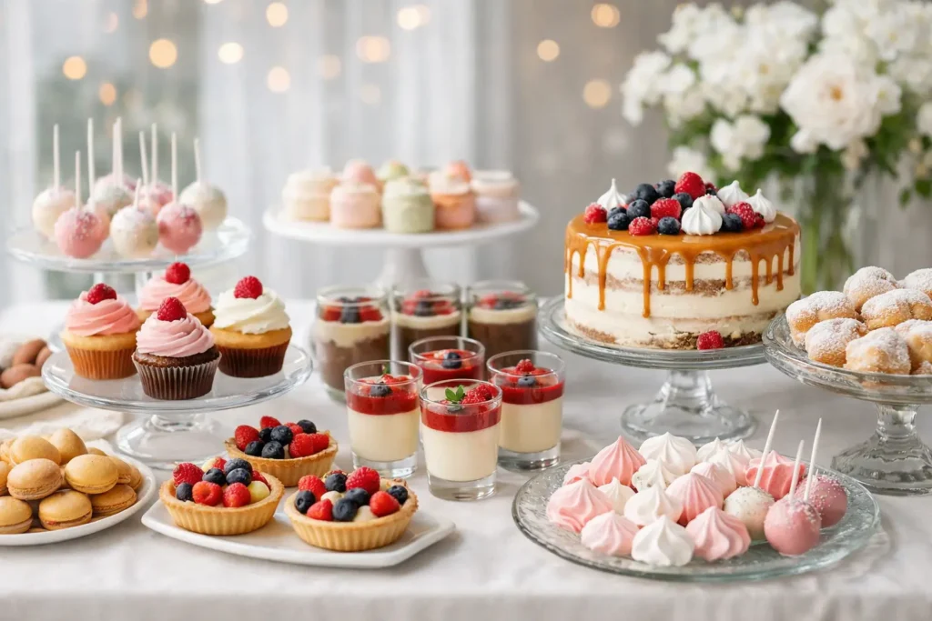 Dessert Table for a Party Guests Remember