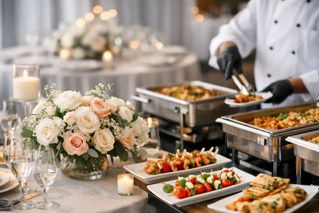 Event Decor and Catering That Work Together