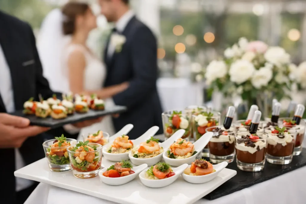 Individual Serve Catering for Weddings That Impresses