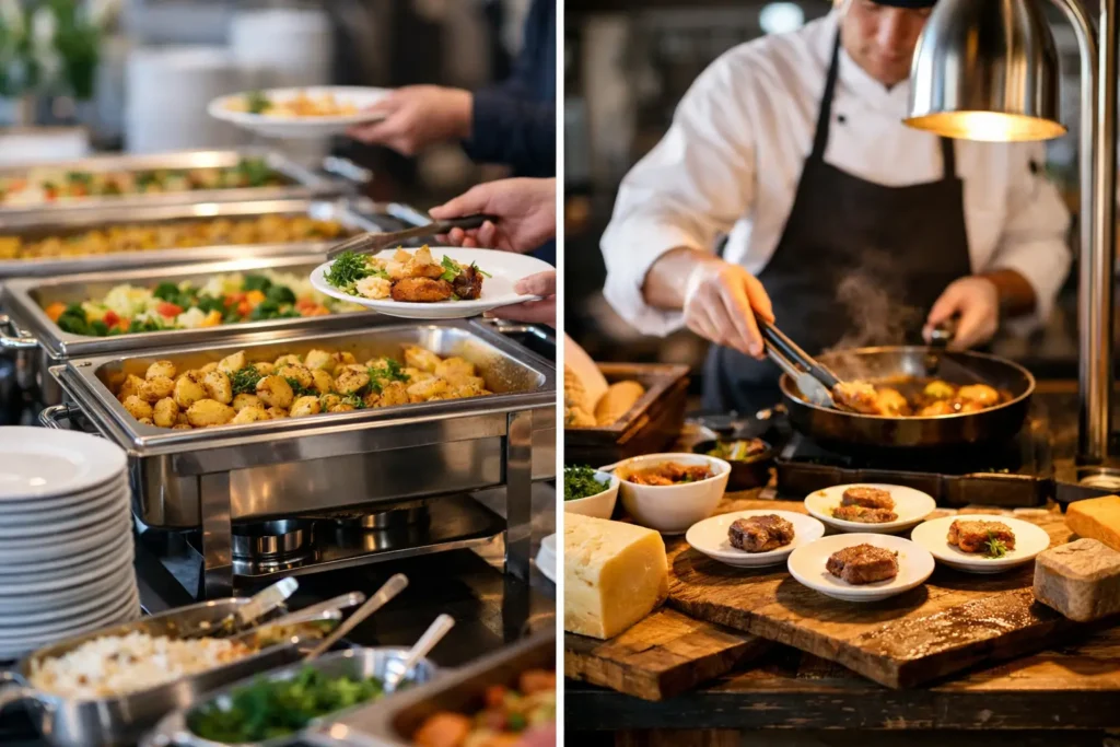 Buffet Versus Stations: Which Fits Your Event?